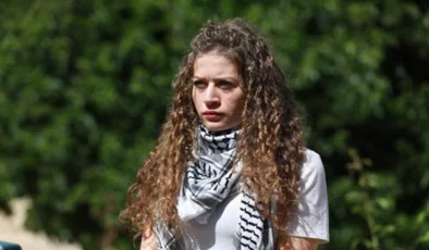 İsrail’den, “Filistin’in cesur kızı” Tamimi’ye yeniden gözaltı