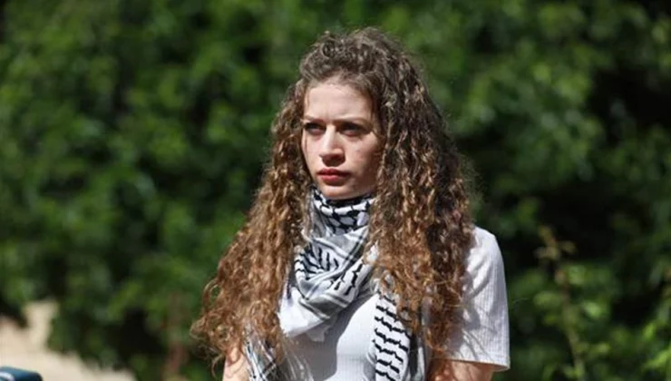 İsrail’den, “Filistin’in cesur kızı” Tamimi’ye yeniden gözaltı