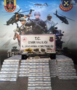 İzmir İl Jandarma Komutanlığı Kaçakçılık ve Organize Suçlarla Mücadele Şube