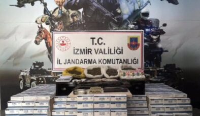 İzmir’de uyuşturucu operasyonunda 4 tutuklama