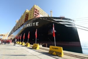 155 ülkede, 781 gemisi bulunan Mediterranean Shipping Company (MSC) tarafından