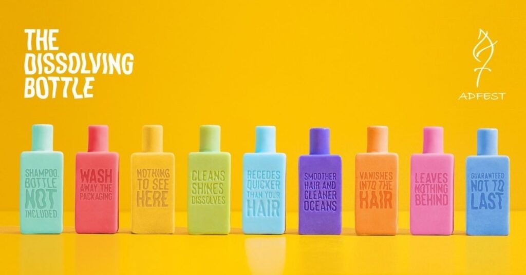 Avrupa marketlerinde artık suda çözünen şampuan şişeleri bulunacak