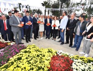 Ödemiş Süs Bitkileri ve Fidancılık Sergisi Fuarı 18’inci kez açıldı.