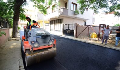 Bornova Belediyesi, asfalt çalışmalarında hız kazandı