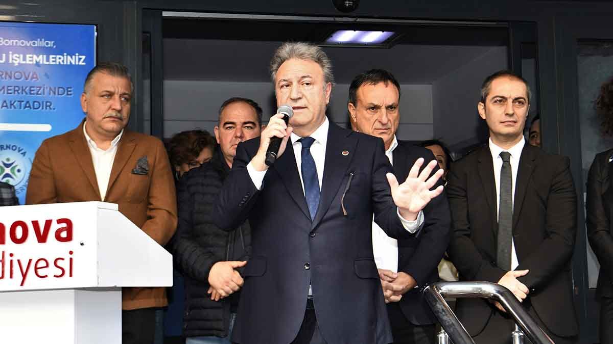 Bornova Belediye Başkanı Dr. Mustafa İduğ, işçinin merakla beklediği promosyon
