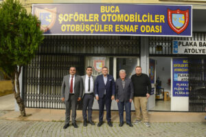 Buca Belediye Başkan Aday Adayı Serkan Kalmaz, Buca Şoförler Otobüsçüler