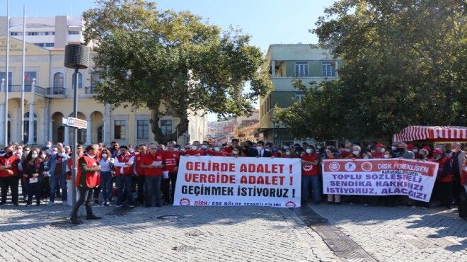 DİSK bugün ‘Gelirde-Vergide Adalet’ yürüyüşü yapacak: Tunç Soyer ve Arzu Çerkezoğlu destek verecek