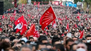 CHP’nin Parti Sözcüsü Deniz Yücel, CHP Parti Meclisi toplantısının ardından