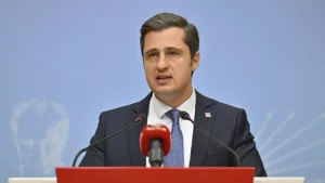 CHP Genel Başkan Yardımcısı ve Parti Sözcüsü Deniz Yücel, 12