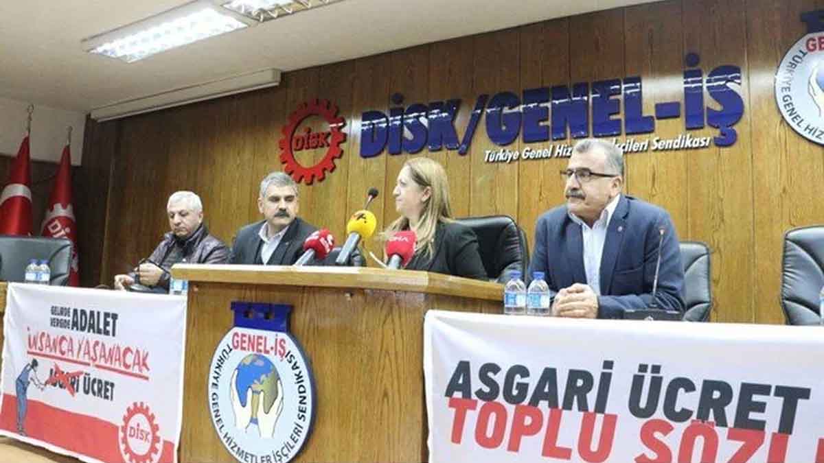 DİSK Genel Başkanı Arzu Çerkezoğlu, ilk kez asgari ücret konusunda