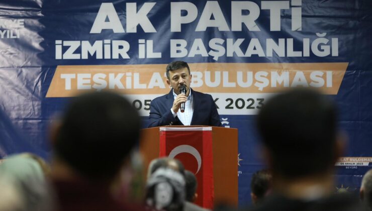 AK Partili Dağ İzmir’de: ‘Hedefimiz bizde olmayan belediyeleri kazanmak’