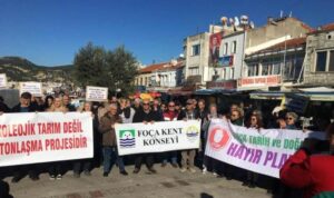 İzmir’de Yeni Foça ve Sazlıca bölgeleri arasındaki üçgende 510 dönümlük