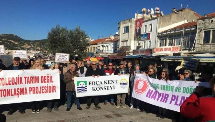 İzmir’de “Ekoköy” projesine büyük protesto
