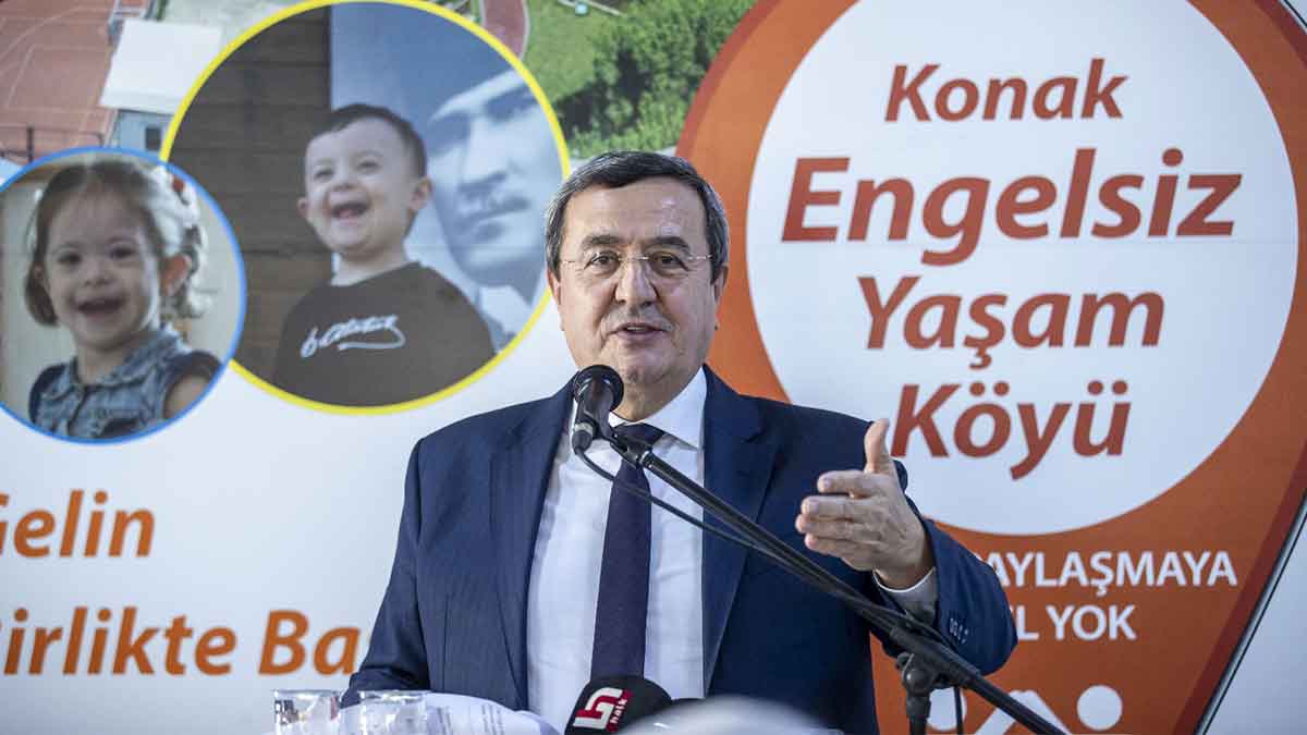 Dünya Engelliler Günü kapsamında Konak Engelsiz Yaşam Köyü’nde düzenlenen etkinlikte
