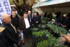 Menderes Belediye Başkan V. Erkan Özkan tarafından ilçede ki üreticilere