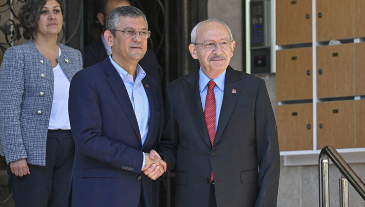 Beklenen ziyaret gerçekleşti: Özgür Özel ve Kemal Kılıçdaroğlu görüşmesi başladı
