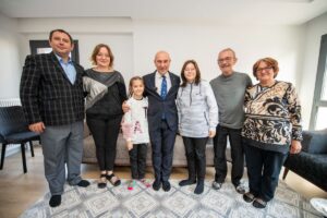 İzmir Büyükşehir Belediye Başkanı Tunç Soyer, Örnekköy kentsel dönüşüm alanında