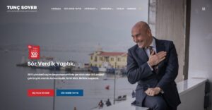 İzmir Büyükşehir Belediye Başkanı Tunç Soyer’in “Söz verdik yaptık” sloganıyla