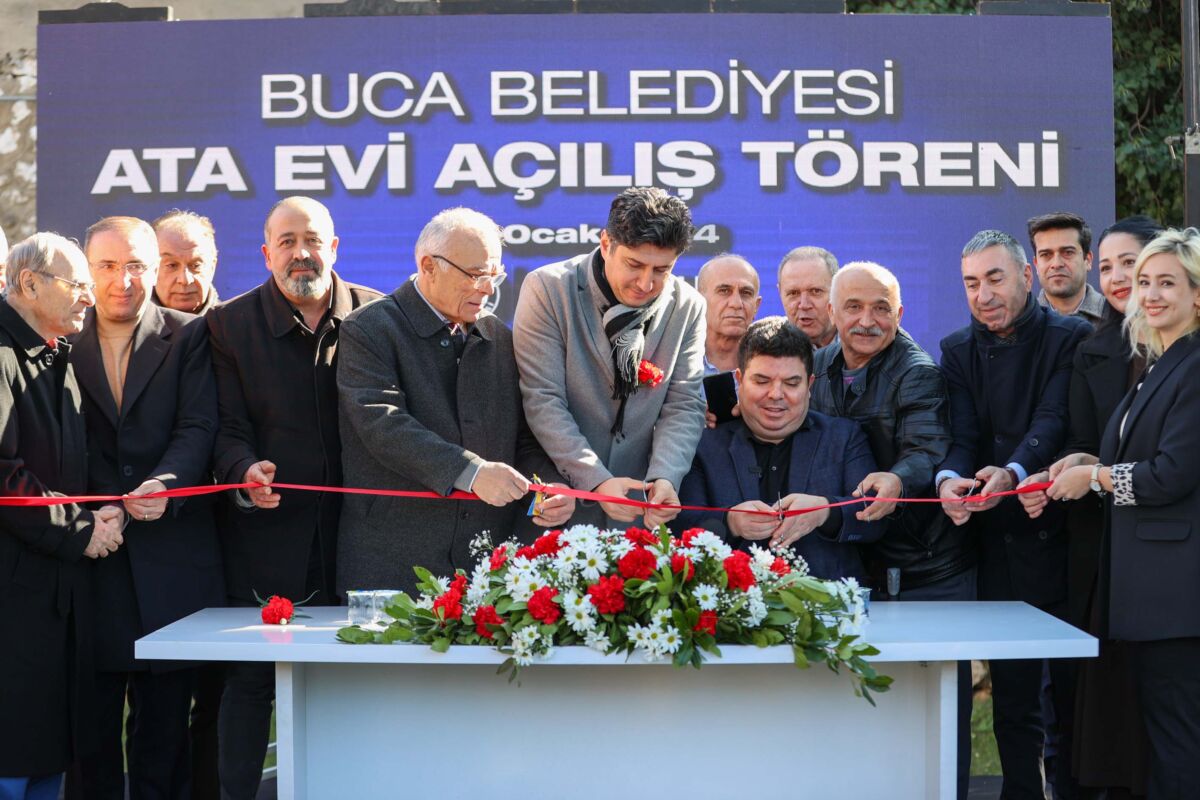 Ata Evi Buca Belediyesi tarafından hizmete açtı. Başkan Erhan Kılıç,