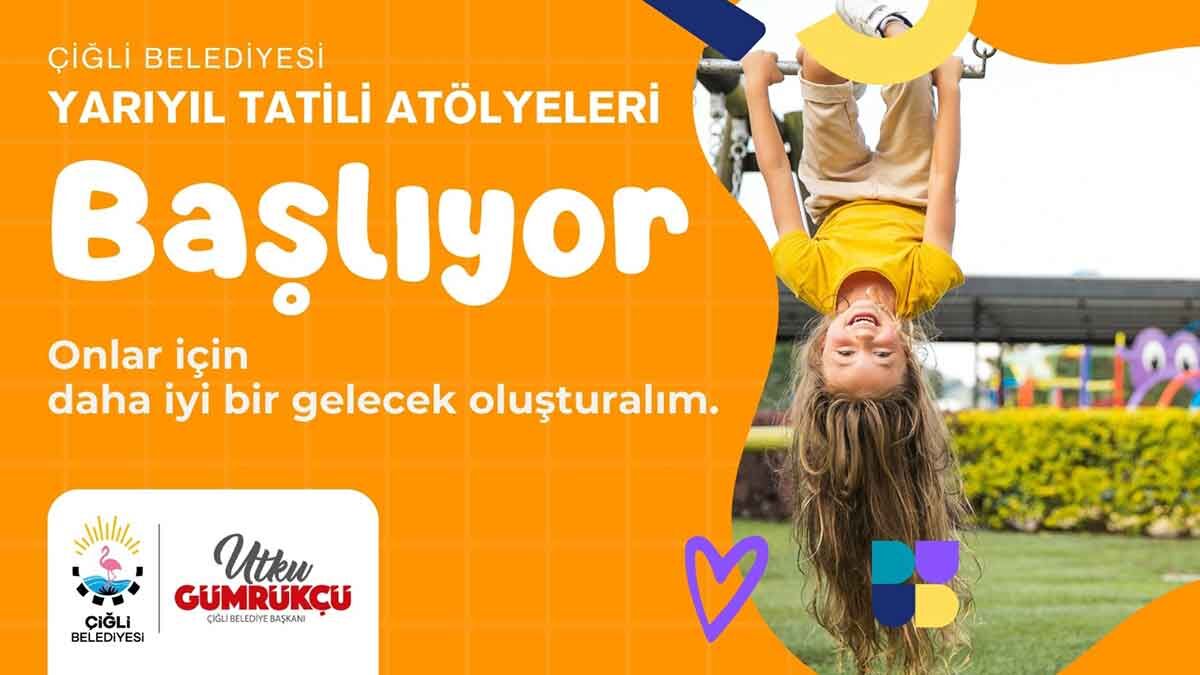 Çiğli Belediyesi, yarıyıl tatiline giren çocuklar için yaratıcı drama, masal