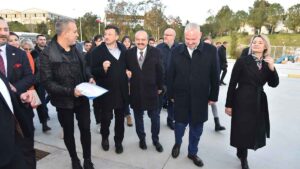 Cumhur İttifakı İzmir Büyükşehir Belediye Başkan Adayı Hamza Dağ ve