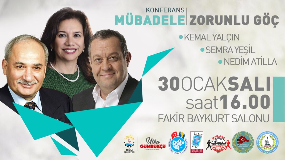 Çiğli Belediyesi, Türk-Yunan Nüfus Mübadelesinin 101. yıl dönümünde “Mübadele Zorunlu