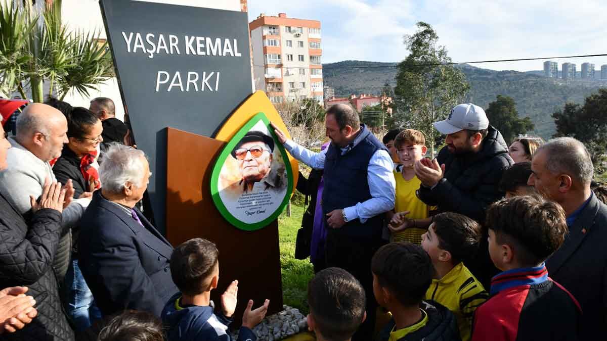 Çiğli Belediyesi, kentte sosyalleşmeyi teşvik etmek adına yenilediği Yaşar Kemal