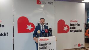 DEMOKRAT GÜNDEM-ERDEM ASLAN-Bayraklı Belediye Başkanı Serdar Sandal, yerel seçim sürecinde