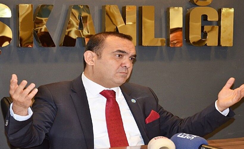 İYİ Parti İzmir İl Başkanı Sinan Bezircilioğlu ve İYİ Parti