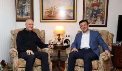 AK Parti İzmir Büyükşehir Adayı Hamza Dağ hızlı başladı: Eski başkanları ziyaret etti