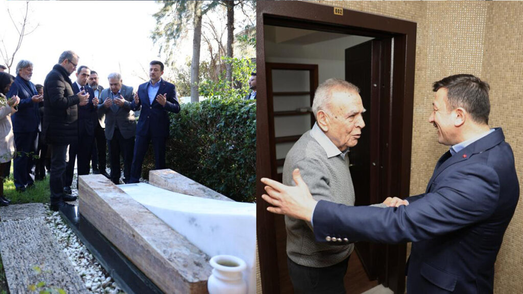 AK Parti İzmir Büyükşehir Adayı Dağ'dan Piriştina'nın mezarına ve Kocaoğlu'na ziyaret