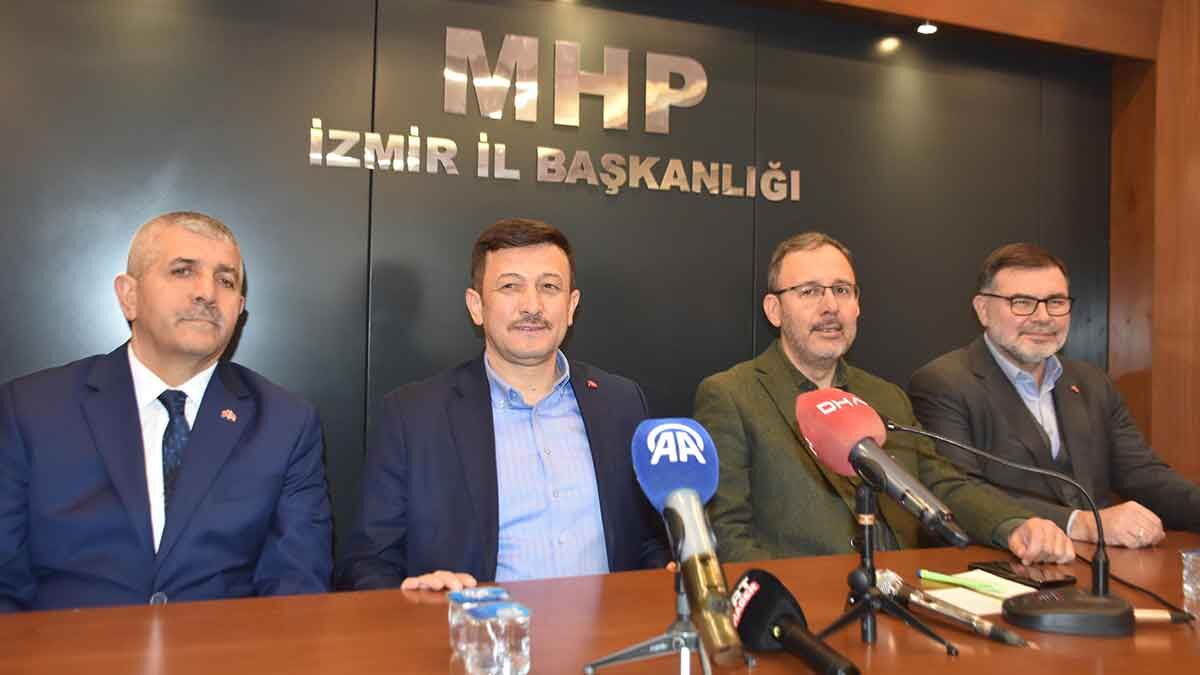 AK Parti’nin İzmir Büyükşehir Belediye Başkan adayı Hamza Dağ, “Cumhur