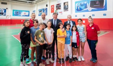 Karşıyaka’da Sportif Yetenek Ölçüm ve Spora Yönlendirme Merkezi yoğun ilgi görüyor