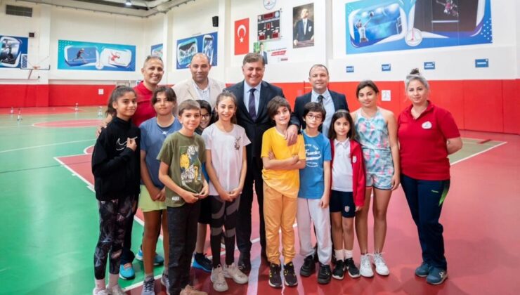 Karşıyaka’da Sportif Yetenek Ölçüm ve Spora Yönlendirme Merkezi yoğun ilgi görüyor