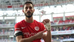 Antalyaspor’un İsrailli futbolcusu Sagiv Jehezkel, Trabzonspor ile oynanan maçta attığı