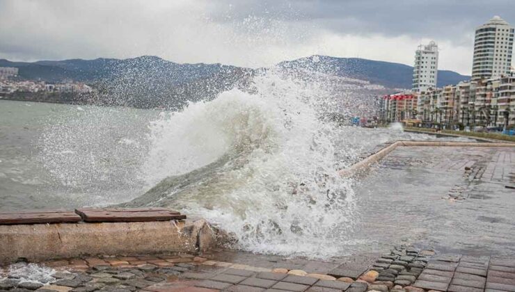 İzmir için ‘fırtına’ uyarısı