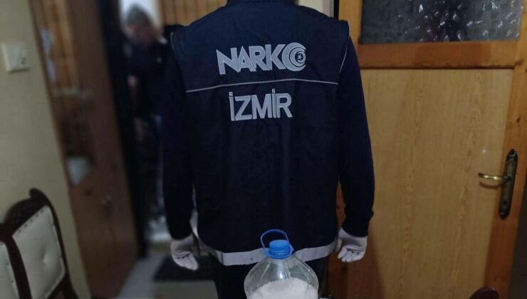 İzmir’de uyuşturucu operasyonu: 107 gözaltı