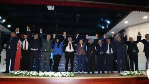 İYİ Parti Genel Başkanı Meral Akşener, Manisa’da programı kapsamında; il ve ilçe belediye