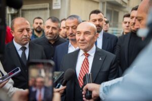İzmir Büyükşehir Belediye Başkanı Tunç Soyer, Türk-İş İzmir 3. Bölge