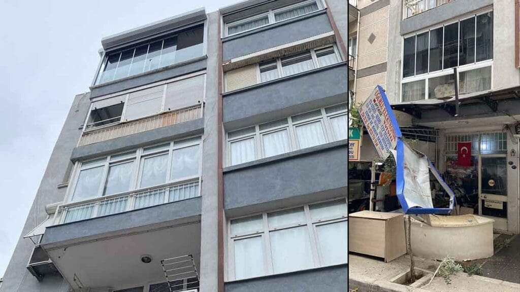 Yılbaşı için tatile geldi, 5'inci kattan aşağıya düştü