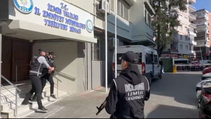 İzmir merkezli Daltonlar operasyonunda 13 tutuklama