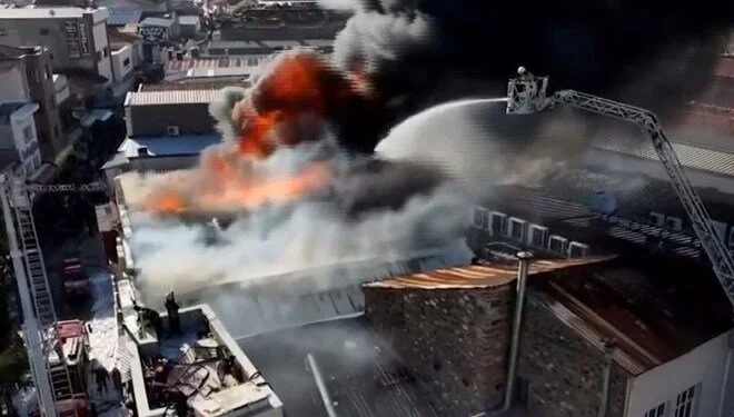 İzmir Kemeraltı Çarşısı’ndaki yangının çıkış nedeni belli oldu