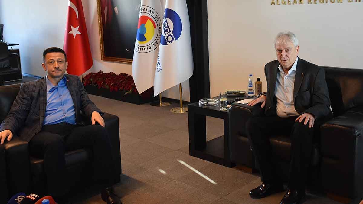 AK Parti İzmir Büyükşehir Belediye Başkan adayı Hamza Dağ, seçim