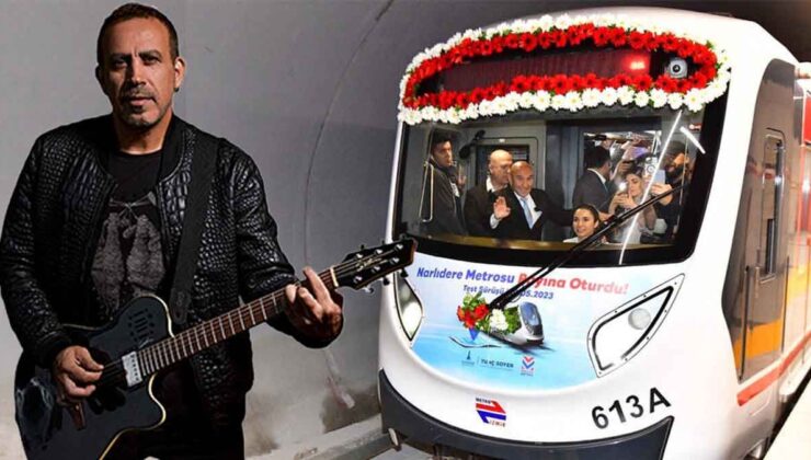 Narlıdere Metro açılışında Haluk Levent sürprizi