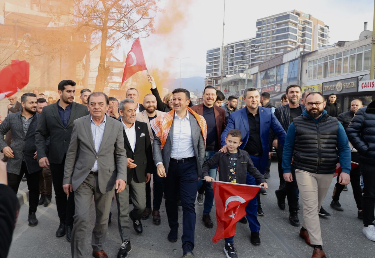 Cumhur İttifakı İzmir Büyükşehir Belediye Başkan Adayı Hamza Dağ’ın bugünkü