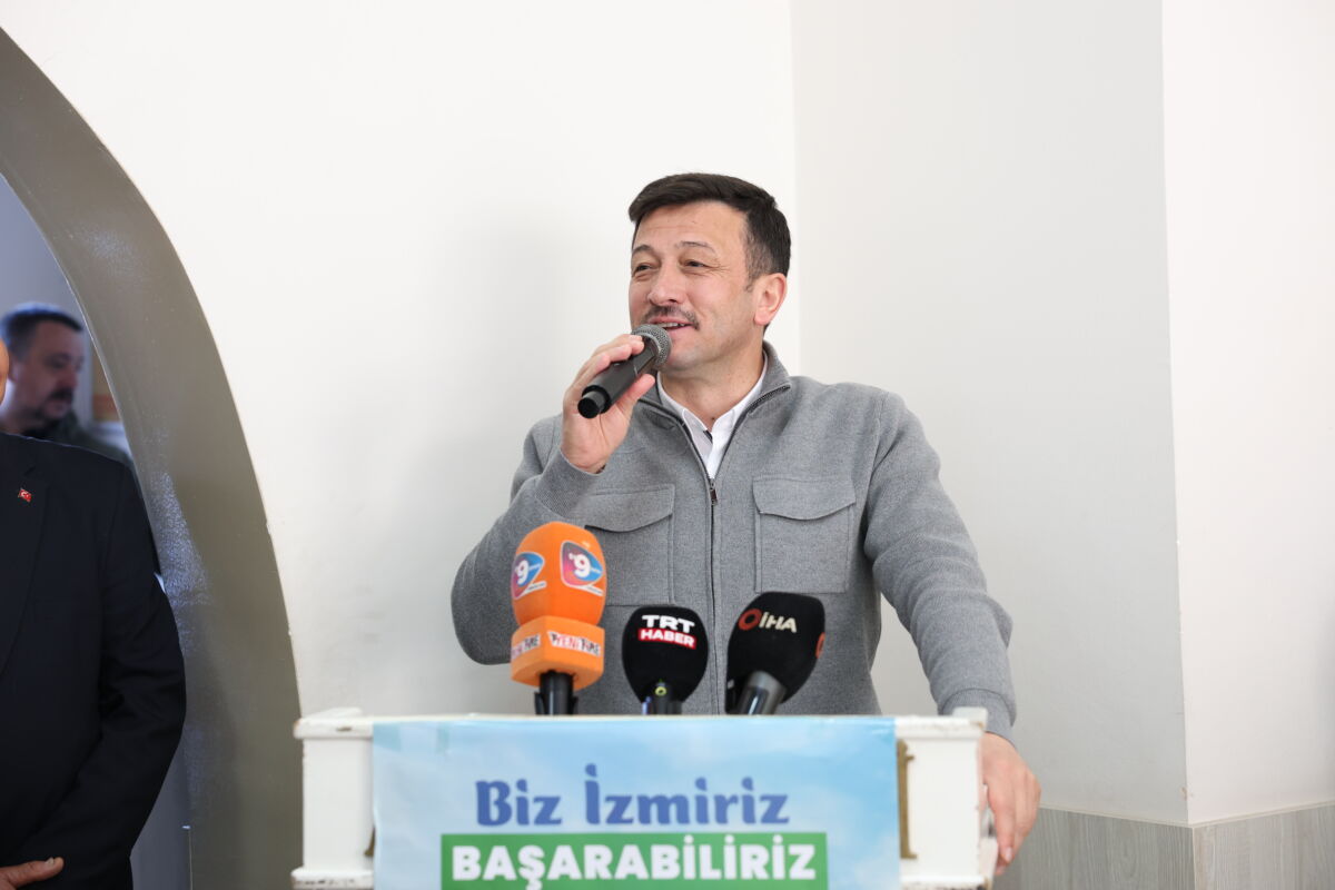 Cumhur İttifakı İzmir Büyükşehir Belediye Başkan Adayı Hamza Dağ, “Mevcut
