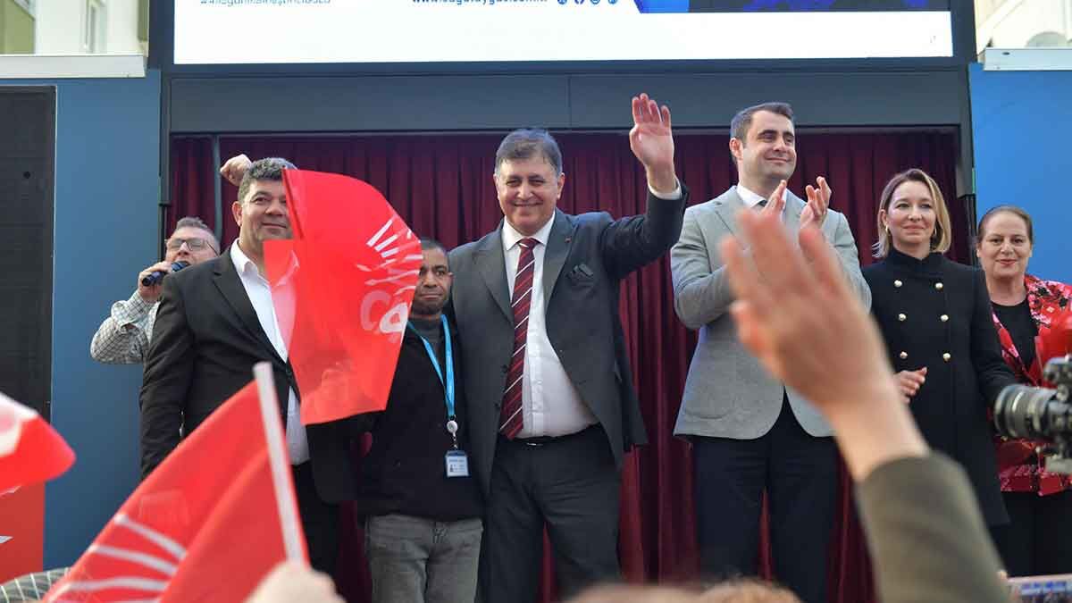 CHP İzmir Büyükşehir Belediye Başkan Adayı Dr. Cemil Tugay, Aliağa
