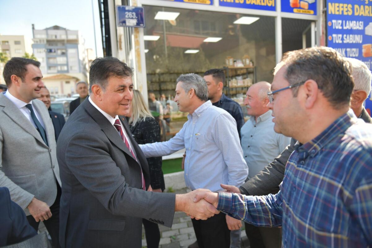 CHP İzmir Büyükşehir Belediye Başkan Adayı Dr. Cemil Tugay, Aliağa’da