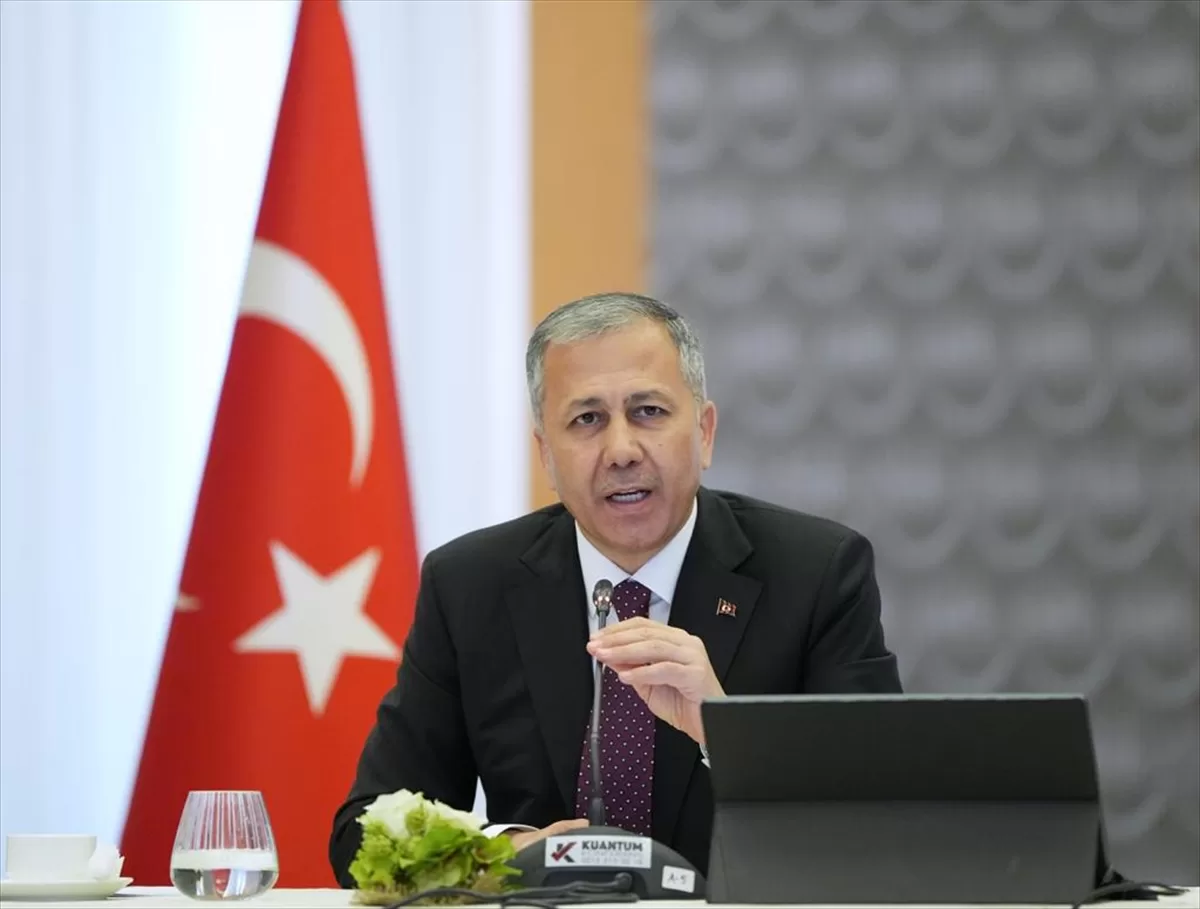 İçişleri Bakanı Ali Yerlikaya, 2023 yılında 420 organize suç örgütünün