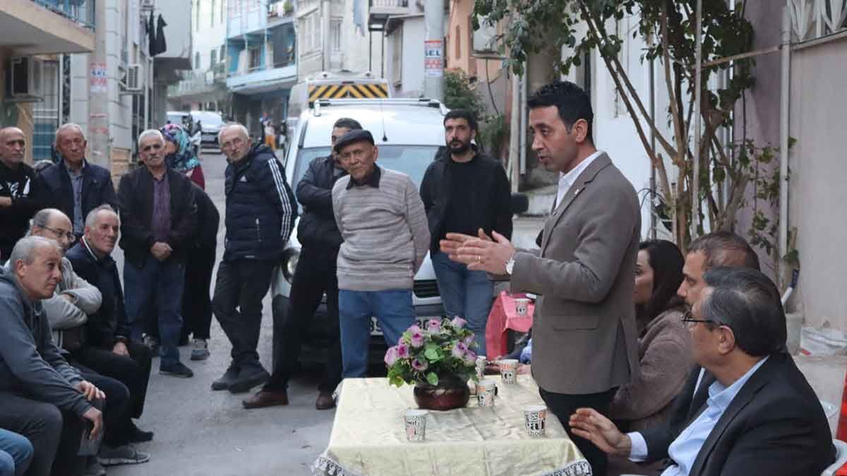 CHP Bayraklı Belediye Başkan adayı İrfan Önal, seçim çalışmalarına son